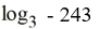 Evaluate the logarithm exactly.  