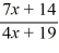 <strong>For the rational function f (x) = , find all the vertical asymptotes and horizontal asymptotes.</strong> A) B) C) D)