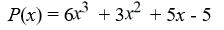 Use Descartes' rule of signs to determine the possible number of positive real zeros and negative real zeros.