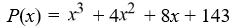 Use the rational zero theorem to list the possible rational zeros.