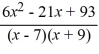 <strong>Given the functions ,find (f + g)(x).</strong> A) B) C) D)