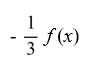 For the given graph of a function f (x) draw the indicated function.
