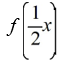 For the given graph of a function f (x) draw the indicated function.