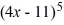 Let f (x) = 2x - 21 and find the values of x that corresponds to f (x) = 0.