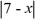 <strong>Determine which point lies on the graph of the equation y = + 7.</strong> A) (17, 3) B) (3, 17) C) (3, 11) D) (0, 0)