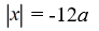 <strong>Write an absolute value equation that describes the statement.Any number whose distance from x = -12a on the number line is 1.</strong> A) B) C) D)