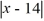 <strong>Solve the inequality and express the solution in interval notation. < 10</strong> A) (-?, 24) B) (4, 24) C) (-?, 4) ? (24, ?) D) (-24, 24)