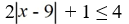 <strong>Solve the inequality and express the solution in interval notation.  </strong> A) [-21/2, 21/2] B) [15/2, 21/2] C) (15/2, 21/2) D) (-?, 21/2) <div style=padding-top: 35px> 