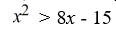 <strong>Solve the polynomial inequality and express the solution set in interval notation.  </strong> A) (-?, 3) ? (5, ?) B) (-?, 3] ? [5, ?) C) (3, 5) D) [3, 5] <div style=padding-top: 35px> 