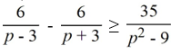 <strong>Solve the rational inequality.  </strong> A) [-3, 3] B) (-?, -3) ? (3, ?) C) (-?, -3] ? [3, ?) D) (-3, 3) <div style=padding-top: 35px> 