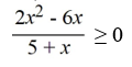 Solve the rational inequality and graph the solution on the real number line.
