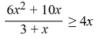 Solve the rational inequality and graph the solution on the real number line.