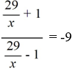 Specify the values that must be excluded from the solution set.
