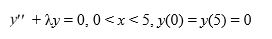 <strong>Consider the Sturm-Liouville problem Given the eigenfunctions of this boundary value problem are . Using this as an orthonormal basis, which of the following is the eigenfunction expansion of </strong> A) B) C) D)