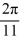 Consider the following periodic function with period : f (t) = f = f (t) The Fourier representation has the form What is the value of ?