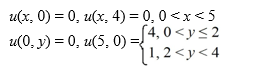 <strong>Determine the function u(x, y) satisfying Laplace's equation + = 0 in the rectangle , and satisfying the boundary conditionsu </strong> A) B) C) D)
