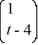 <strong>Consider the linear system = x. Identify which two of the following are fundamental solution vectors for this system.</strong> A) B) C) D) E) F)