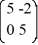<strong>Consider the linear system = x. Identify all of the eigenvalues.</strong> A) \lambda = 5 B) \lambda = -5 C) \lambda = 0 D) \lambda = 2 E) \lambda = -2