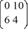 <strong>Consider the linear system = x. Identify all of the eigenvalues.</strong> A) \lambda = -6 B) \lambda = -10 C) \lambda = 0 D) \lambda = 10 E) \lambda = 6