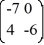 <strong>Consider the linear system = x. The origin is a ________.</strong> A) spiral sink B) center C) spiral source D) nodal sink E) saddle point F) degenerate node G) nodal source