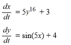 <strong>Find an equation of the form H(x, y) = C, where C is an arbitrary real constant, satisfied by the trajectories of the following nonlinear system: </strong> A) B) C) D)