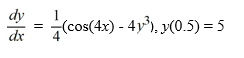 Consider the following initial value problem The following question pertains to the various computational steps and identifications involved in applying Runge-Kutta's 4th order method to evaluate y(0.7).
