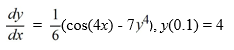 <strong>Consider the following initial value problem The following question pertains to the various computational steps and identifications involved in applying Runge-Kutta's 4th order method to evaluate y(0.15). To compute identify the parameter below. In what follows, K<sub>2</sub> = ________</strong> A) B) C) D)