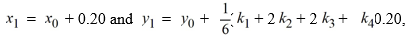 <strong>Consider the following initial value problem The following question pertains to the various computational steps and identifications involved in applying Runge-Kutta's 4th order method to evaluate y(0.6). To compute identify the parameter below. In what follows, K<sub>3</sub> = ________</strong> A) B) C) D)
