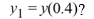 <strong>Consider the initial value problem This question relates to using the backward Euler method to approximate the solution at t = 0.4, namely = y(0.4), using a step size of h = 0.02. Which of these equations is the result of applying the backward Euler method to solve for </strong> A) y_{1}^{2}-y_{1}+25 \times 0.4^{2}=0 B) 0.02 y_{1}^{2}+y_{1}-\left(1+25 \times 0.4^{2} \times 0.02\right)=0 C) 0.02 y_{1}^{2}-y_{1}+\left(1+25 \times 0.4^{2} \times 0.02\right)=0 D) y_{1}^{2}+y_{1}-25 \times 0.4^{2}=0