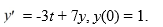 <strong>Consider the initial value problem This question is related to using the predictor-corrector method to estimate the solution y(0.2) using a step size of h = 0.05. Which of the following is the correct formula for </strong> A) t_{i}+t_{i-1}=0.05 B) t_{i}-0.05 t_{i-1}=0 C) t_{i}-t_{i-1}=0.05 D) t_{i}=0.05