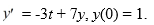  <strong>Consider the initial value problem   This question is related to using the predictor-corrector method to estimate the solution y(0.2) using a step size of h = 0.05. For this problem, you will need these values to carry out the computations:   Which of the following is the predicted value for  </strong> A)   y_{3}+\frac{0.05}{24}\left[55\left(-3 \times 0.15+7 y_{3}\right)-59\left(-3 \times 0.10+7 y_{2}\right)+37\left(-3 \times 0.05+7 y_{1}\right)-9 \times 5\right]   B)   y_{3}+\frac{0.05}{24}\left[59\left(-3 \times 0.15+7 y_{3}\right)-55\left(-3 \times 0.10+7 y_{2}\right)-37\left(-3 \times 0.05+7 y_{1}\right)+9 \times 5\right]   C)   y_{3}+\frac{1}{24}\left[59\left(-3 \times 0.15+7 y_{3}\right)-55\left(-3 \times 0.10+7 y_{2}\right)-37\left(-3 \times 0.05+7 y_{1}\right)+9 \times 5\right]   D)   y_{3}+\frac{1}{24}\left[55\left(-3 \times 0.15+7 y_{3}\right)-59\left(-3 \times 0.10+7 y_{2}\right)+37\left(-3 \times 0.05+7 y_{1}\right)-9 \times 5\right]   <div style=padding-top: 35px>  