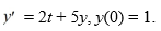 <strong>Consider the initial value problem This question is related to using the fourth-order backward differentiation formula to estimate the solution y(0.2) using a step size of . Which of these is the correct formula for </strong> A) t_{i}+t_{i-1}=0.05 B) t_{i}-0.05 t_{i-1}=0 C) t_{i}-t_{i-1}=0.05 D) t_{i}=0.05