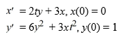 <strong>Consider the system of initial value problems given by This problem can be expressed using matrix notation as When using the Euler method with h = 0.05, what are the values of when using the Euler method?</strong> A) x_{1}=0, y_{1}=0.3 B) x_{1}=0, y_{1}=1+0.3 C) x_{1}=1, y_{1}=0.3 D) x_{1}=1, y_{1}=1+0.3