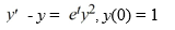 <strong>  Consider the initial value problem   The following table provides the estimation for the solution at different t values using the Euler and Improved Euler methods with a step size of 0.25.   Based on the table above, which of the following is true regarding the given initial value problem?</strong> A) There is no numerical solution at y(0) = 1. B) A numerical solution can never be close to the exact solution. C) has a vertical asymptote for y(t) between [0.25, 1]. D) There is a solution which contains a horizontal asymptote. E) There is a solution which contains a vertical asymptote. <div style=padding-top: 35px> 