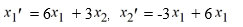 <strong>Consider this system of first-order differential equations: Transform this system into a second-order differential equation whose solution is X<sub>2</sub> .</strong> A) x_{2}^{\prime \prime}+12 x_{2}^{\prime}-45 x_{2}=0 B) x_{2}^{\prime \prime}-12 x_{2}^{\prime}+45 x_{2}=0 C) x_{2}^{\prime \prime}-12 x_{2}^{\prime}+2025 x_{2}=0 D) x_{2}^{\prime \prime}+12 x_{2}^{\prime}-2025 x_{2}=0