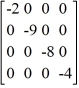 Consider these matrices: D = E = Compute
