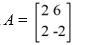<strong>Consider the matrix Which of these is a complete list of eigenvalue-eigenvector pairs of A?</strong> A) \lambda_{1}=4, \quad \xi_{1}=\left(\begin{array}{l}3 \\ 1\end{array}\right) \quad \lambda_{2}=-4, \quad \xi_{2}=\left(\begin{array}{c}-1 \\ 1\end{array}\right) B) \lambda_{1}=4, \xi_{1}=\left(\begin{array}{l}1 \\ 3\end{array}\right), \lambda_{2}=-4, \xi_{2}=\left(\begin{array}{c}1 \\ -1\end{array}\right) C) \lambda_{1}=2, \xi_{1}=\left(\begin{array}{l}3 \\ 1\end{array}\right) \quad \lambda_{2}=-2, \quad \xi_{2}=\left(\begin{array}{c}-1 \\ 1\end{array}\right) D) \lambda_{1}=2, \quad \xi_{1}=\left(\begin{array}{l}1 \\ 3\end{array}\right) \quad \lambda_{2}=-2, \quad \xi_{2}=\left(\begin{array}{c}1 \\ -1\end{array}\right)