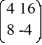 Consider the first-order homogeneous system of linear differential equations = x Determine the eigenvalue-eigenvector pairs of this system.