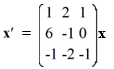 Consider the first-order homogeneous system of linear differential equations Determine a fundamental set of solutions for this system.