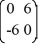 <strong>Consider the first-order homogeneous system of linear differential equations = x Which of these is a fundamental set of solutions for this system?</strong> A) \left\{\begin{array}{ll}-\sin (6 t) & \cos (6 t) \\ \cos (6 t) & \sin (6 t)\end{array}\right\} B) \left\{\begin{array}{ll}\sin (6 t) & -\cos (6 t) \\ \cos (6 t) & \sin (6 t)\end{array}\right\} C) \left\{\begin{array}{ll}\sin (36 t) & -\cos (36 t) \\ \cos (36 t) & \sin (36 t)\end{array}\right\} D) \left\{\begin{array}{ll}e^{6 t} & -e^{-6 t} \\ e^{6 t} & e^{-6 t}\end{array}\right\} E) \left\{\begin{array}{ll}e^{6 t} & e^{-6 t} \\ -e^{6 t}, & e^{-6 t}\end{array}\right\}