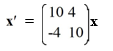 <strong>Consider the first-order homogeneous system of linear differential equations Which of these are eigenvalues for this system? Select all that apply.</strong> A) 10 B) 4 C) -4i D) 10 + 4i E) 4i F) 10 - 4i G) 4 + 10i H) 4 - 10i