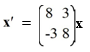  <strong>Consider the first-order homogeneous system of linear differential equations   What is the general solution of this system? Here,   and   are arbitrary real constants.</strong> A)   \mathbf{x}(t)=C_{1} e^{-3 t}\left(\begin{array}{l}\sin (8 t) \\ \cos (8 t)\end{array}\right)+C_{2} e^{-3 t}\left[\begin{array}{l}-\cos (8 t) \\ \sin (8 t)\end{array}\right)   B)   \mathbf{x}(t)=C_{1} e^{3 t}\left(\begin{array}{l}\sin (8 t) \\ \cos (8 t)\end{array}\right)+C_{2} e^{3 t}\left(\begin{array}{l}-\cos (8 t) \\ \sin (8 t)\end{array}\right)   C)   \mathbf{x}(t)=C_{1} e^{-8 t}\left(\begin{array}{l}\sin (3 t) \\ \cos (3 t)\end{array}\right]+C_{2} e^{-8 t}\left(\begin{array}{l}-\cos (3 t) \\ \sin (3 t)\end{array}\right)   D)   \mathbf{x}(t)=C_{1} e^{8 t}\left(\begin{array}{l}\sin (3 t) \\ \cos (3 t)\end{array}\right)+C_{2} e^{8 t}\left\{\begin{array}{l}-\cos (3 t) \\ \sin (3 t)\end{array}\right)   <div style=padding-top: 35px>  