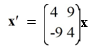 Consider the first-order homogeneous system of linear differential equations All solution trajectories spiral towards the origin as t \rightarrow\infty .