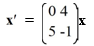 <strong>Consider the first-order homogeneous system of linear differential equations Which of these is the fundamental matrix ?(t) for this system?</strong> A) \psi(t)=\left(\begin{array}{ll}e^{4 t}-4 e^{-5 t} \\ e^{4 t} 5 e^{-5 t}\end{array}\right) B) \Psi(t)=\left(\begin{array}{ll}-e^{4 t} & -5 e^{-5 t} \\ e^{4 t} & 4 e^{-5 t}\end{array}\right) C) \Psi(t)=\left(\begin{array}{l}e^{4 t} 4 e^{-5 t} \\ e^{4 t}-5 e^{-5 t}\end{array}\right) D) \psi(t)=\left(\begin{array}{l}e^{-4 t} 4 e^{-5 t} \\ e^{-4 t}-5 e^{-5 t}\end{array}\right)