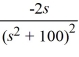 <strong>Compute the Laplace transform of f(t) = t cos(10t).</strong> A) B) C) D) E)
