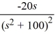 <strong>Compute the Laplace transform of f(t) = t cos(10t).</strong> A) B) C) D) E)