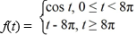 <strong>Find the Laplace transform of the solution x(t) of the following initial value problem: Wher </strong> A) \frac{1}{s^{2}+7 s+5}\left(5 s+40+\frac{\left(e^{-8 \pi s}-1\right)}{s^{2}+1}+\frac{e^{-\mathrm{g} \pi s}}{s^{2}}\right) B) \frac{1}{s^{2}+7 s+5}\left(-5 s-40+\frac{\left(e^{-8 \pi s}-1\right)}{s^{2}+1}+\frac{e^{-g \pi s}}{s^{2}}\right) C) \frac{1}{s^{2}+7 s+5}\left(5 s+40+\frac{\left(1-e^{-8 \pi s}\right) s}{s^{2}+1}+\frac{e^{-\mathrm{g} \pi s}}{s^{2}}\right) D) \frac{1}{s^{2}+7 s+5}\left(-5 s-40+\frac{\left(1-e^{-8 \pi s}\right) s}{s^{2}+1}+\frac{e^{-g \pi s}}{s^{2}}\right)