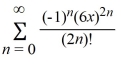 <strong>What is the Taylor series expansion for f(x) = sin(6x) about x = 0?</strong> A) B) C) D)