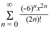 <strong>What is the Taylor series expansion for f(x) = sin(6x) about x = 0?</strong> A) B) C) D)