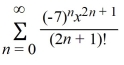<strong>What is the Taylor expansion for f(x) = cos(7x) about x = 0?</strong> A) B) C) D)